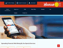 Tablet Screenshot of navkardirect.com